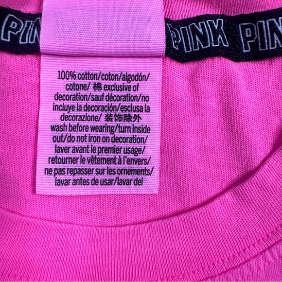 Victoria’s Secret Pink Long Sleeve T-shirt Size XS - Picture 10 of 11